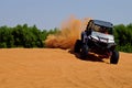 Offroad buggy in the desert