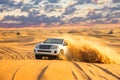 Offroad desert safari.