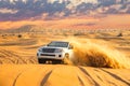 Offroad desert safari.