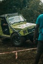 Offroad jeep mountains foggy gypsy susuki turbo