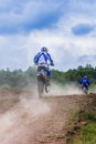 Offroad motorcycle Royalty Free Stock Photo