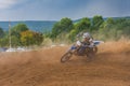 Offroad motorcycle Royalty Free Stock Photo