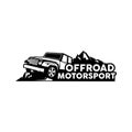 Offroad Motorsport Logo Vector
