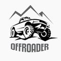 Offroad suv car Royalty Free Stock Photo