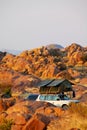 Camping in Namibia