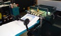 Offset press printing Royalty Free Stock Photo