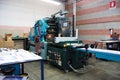 Offset press printing Royalty Free Stock Photo