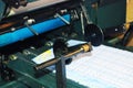 Offset press printing Royalty Free Stock Photo