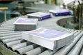 Offset print plant book production line Royalty Free Stock Photo