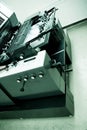 Offset Printing Machine Royalty Free Stock Photo