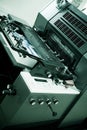 Offset Printing Machine Royalty Free Stock Photo