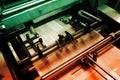 Offset printing machine Royalty Free Stock Photo