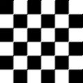 Offset squares seamless geometric pattern. Emboss, indent squares geometrical pattern. Op-art background texture