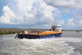 Offshore Crewboat Royalty Free Stock Photo