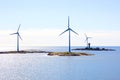 Offshore electricity wind generators