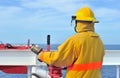 The offshore fireguard Royalty Free Stock Photo