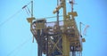 Offshore the Industry oil and gas production petroleum Royalty Free Stock Photo