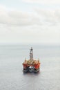 Offshore oil and gas platform