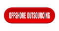 offshore outsourcing button Royalty Free Stock Photo