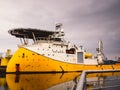 Offshore Vessel Standby Safety Ship Royalty Free Stock Photo