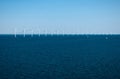 Offshore Wind Farm Royalty Free Stock Photo
