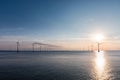 Offshore wind farm Royalty Free Stock Photo