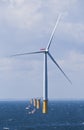 Offshore Wind Turbine Royalty Free Stock Photo