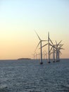 Offshore windfarm 3 Royalty Free Stock Photo