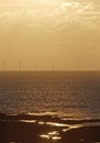 Offshore windfarm Royalty Free Stock Photo