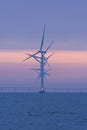 Offshore windfarm Lillgrund, Sweden Royalty Free Stock Photo