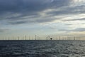 Offshore windfarm Lillgrund Royalty Free Stock Photo