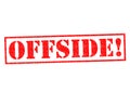 OFFSIDE! Royalty Free Stock Photo