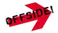 Offside rubber stamp