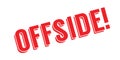 Offside rubber stamp