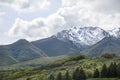 Ogden Peak in the wasatch mountains Royalty Free Stock Photo