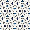 Ogee drop ornament. Maroccan scales mosaic tiles. Scallop motif. Oriental traditional pattern. Arabesque wallpaper Royalty Free Stock Photo