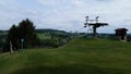 Oglebay Resort Ski Lift in Summer Royalty Free Stock Photo