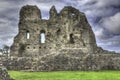Ogmore Castle, Wales, UK Royalty Free Stock Photo