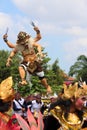 Ogoh-Ogoh Parade at the Cross-Cultural Carnival Festival in Semarang, Indonesia