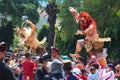 Ogoh-Ogoh Parade at the Cross-Cultural Carnival Festival in Semarang, Indonesia