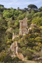 The Ogres, Hoodoos in Pyrenees-Orientales, France Royalty Free Stock Photo