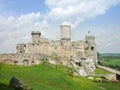 Ogrodzieniec Castle. a ruined medieval castle in Poland