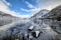 Ogwen lake Snowdonia Royalty Free Stock Photo