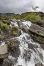 Ogwen Upper Falls Royalty Free Stock Photo