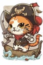 Sea of Smiles: Pirate Adventures of Kittens!