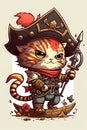 Sea of Smiles: Pirate Adventures of Kittens!