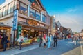 Oharai-machi Street in Ise City, Mie Prefecture, Japan