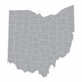 Ohio Counties Map