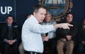 Ohio Governor John Kasich speaks in Newmarket, NH, January 25, 2016.