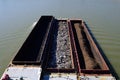 Ohio River Barge Royalty Free Stock Photo